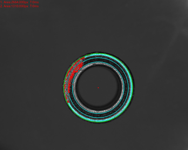 圓柱磁表面外觀瑕疵缺陷機器視覺檢測案例-機器視覺_視覺檢測設(shè)備_3D視覺_缺陷檢測