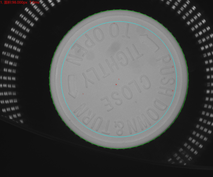 瓶蓋表面外觀尺寸及瑕疵缺陷視覺檢測系統(tǒng)-機器視覺_視覺檢測設備_3D視覺_缺陷檢測