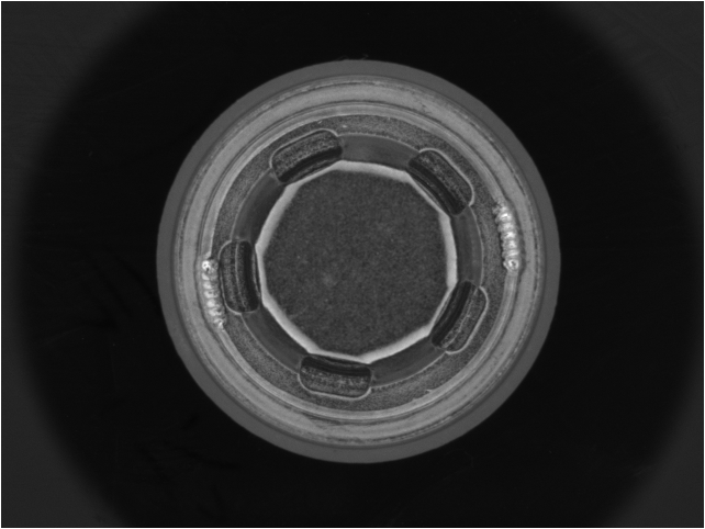 電池蓋帽檢測（電池蓋帽機器視覺檢測方案）-機器視覺_視覺檢測設(shè)備_3D視覺_缺陷檢測