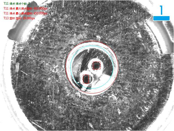 電池蓋帽檢測（電池蓋帽機器視覺檢測方案）-機器視覺_視覺檢測設(shè)備_3D視覺_缺陷檢測