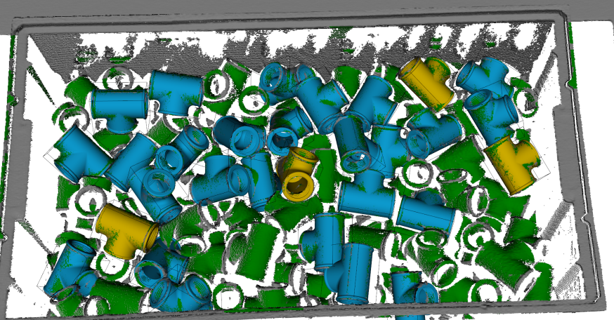 機器人3D定位系統(tǒng)（工業(yè)機器人自動識別抓取方案）-機器視覺_視覺檢測設備_3D視覺_缺陷檢測