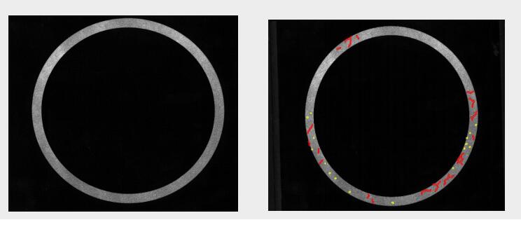 環(huán)狀金屬薄片表面瑕疵缺陷檢測系統(tǒng)-機(jī)器視覺_視覺檢測設(shè)備_3D視覺_缺陷檢測