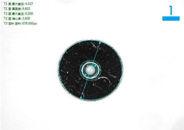圓形五金件機器視覺檢測方案-機器視覺_視覺檢測設備_3D視覺_缺陷檢測