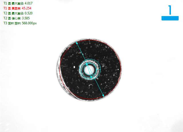 圓形五金件機器視覺檢測方案-機器視覺_視覺檢測設備_3D視覺_缺陷檢測