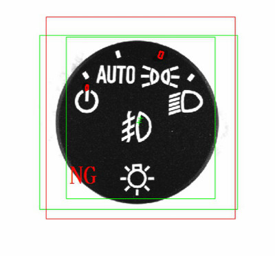 汽車絲印按鍵表面外觀缺陷檢測系統(tǒng)-機(jī)器視覺_視覺檢測設(shè)備_3D視覺_缺陷檢測