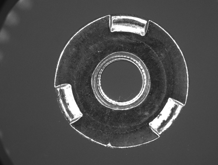 軸承螺母檢測（軸承螺母尺寸及缺陷視覺檢測）-機器視覺_視覺檢測設(shè)備_3D視覺_缺陷檢測