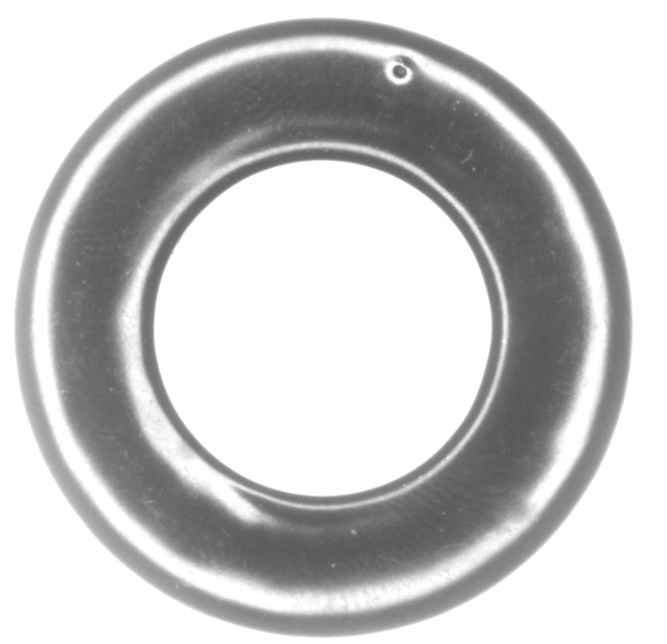 鐵硅鋁磁芯瑕疵缺陷視覺檢測系統(tǒng)-機器視覺_視覺檢測設(shè)備_3D視覺_缺陷檢測