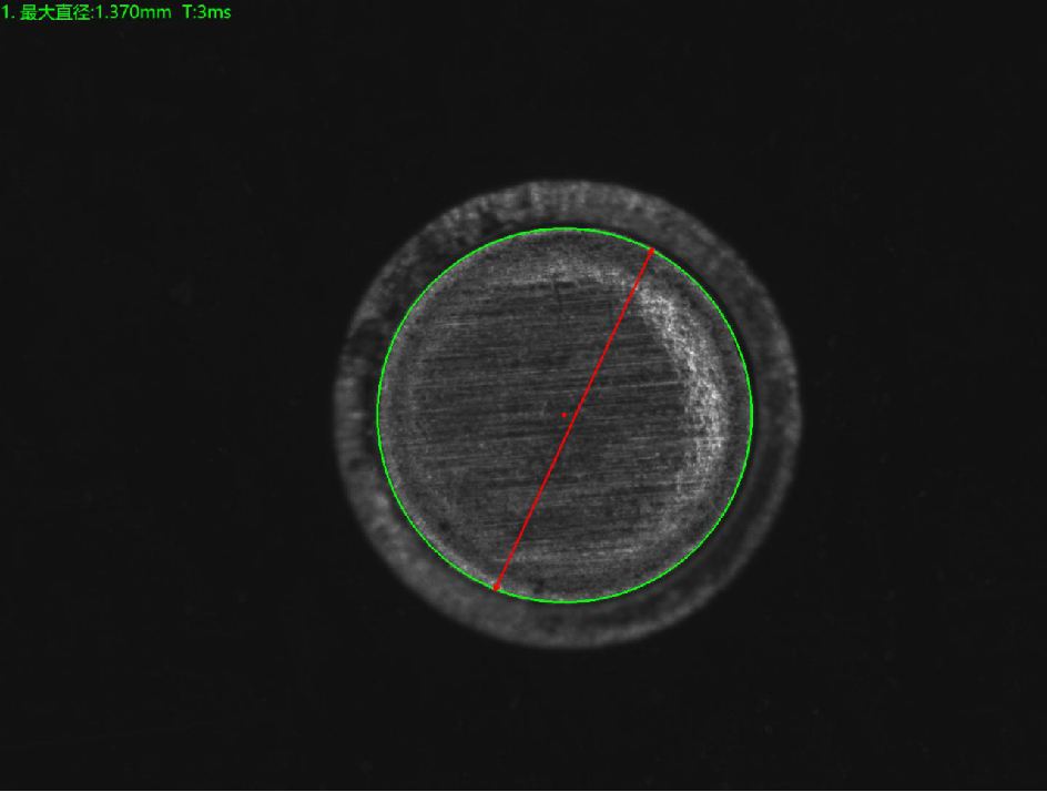 小帽釘尺寸視覺檢測（小帽釘自動(dòng)檢測產(chǎn)品外觀方案）-機(jī)器視覺_視覺檢測設(shè)備_3D視覺_缺陷檢測