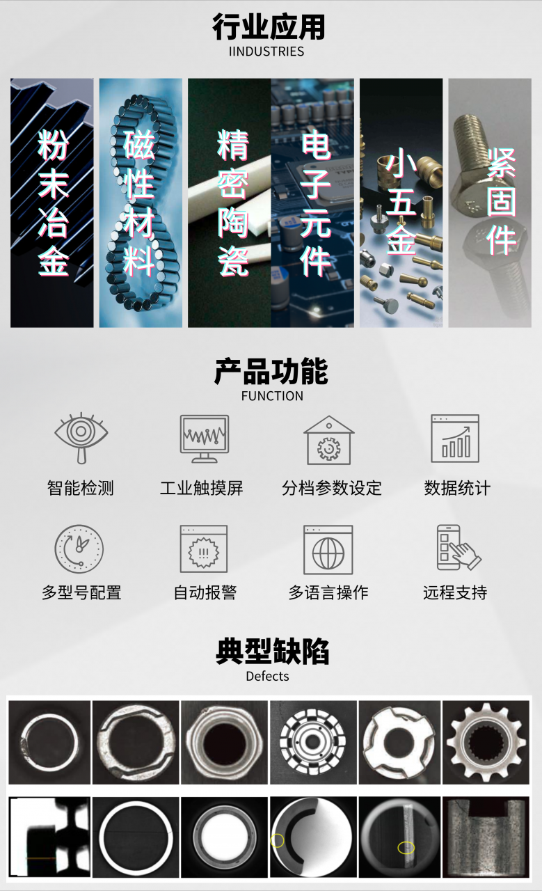 汽車零部件外觀缺陷自動視覺檢測設備-機器視覺_視覺檢測設備_3D視覺_缺陷檢測