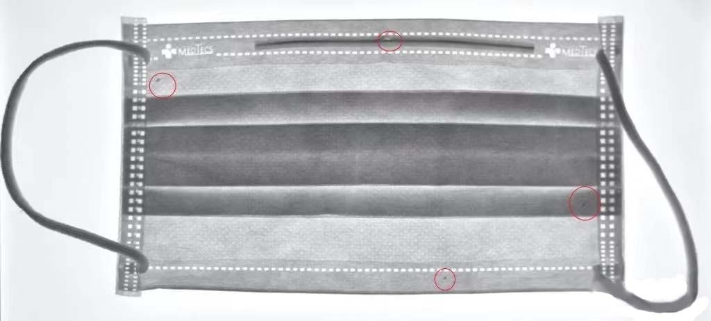 口罩自動檢測（口罩表面臟污缺陷視覺檢測）-機(jī)器視覺_視覺檢測設(shè)備_3D視覺_缺陷檢測