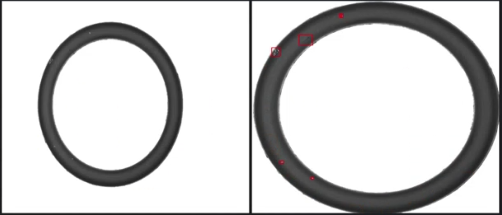 橡膠圈密封圈外觀缺陷視覺檢測-機(jī)器視覺_視覺檢測設(shè)備_3D視覺_缺陷檢測