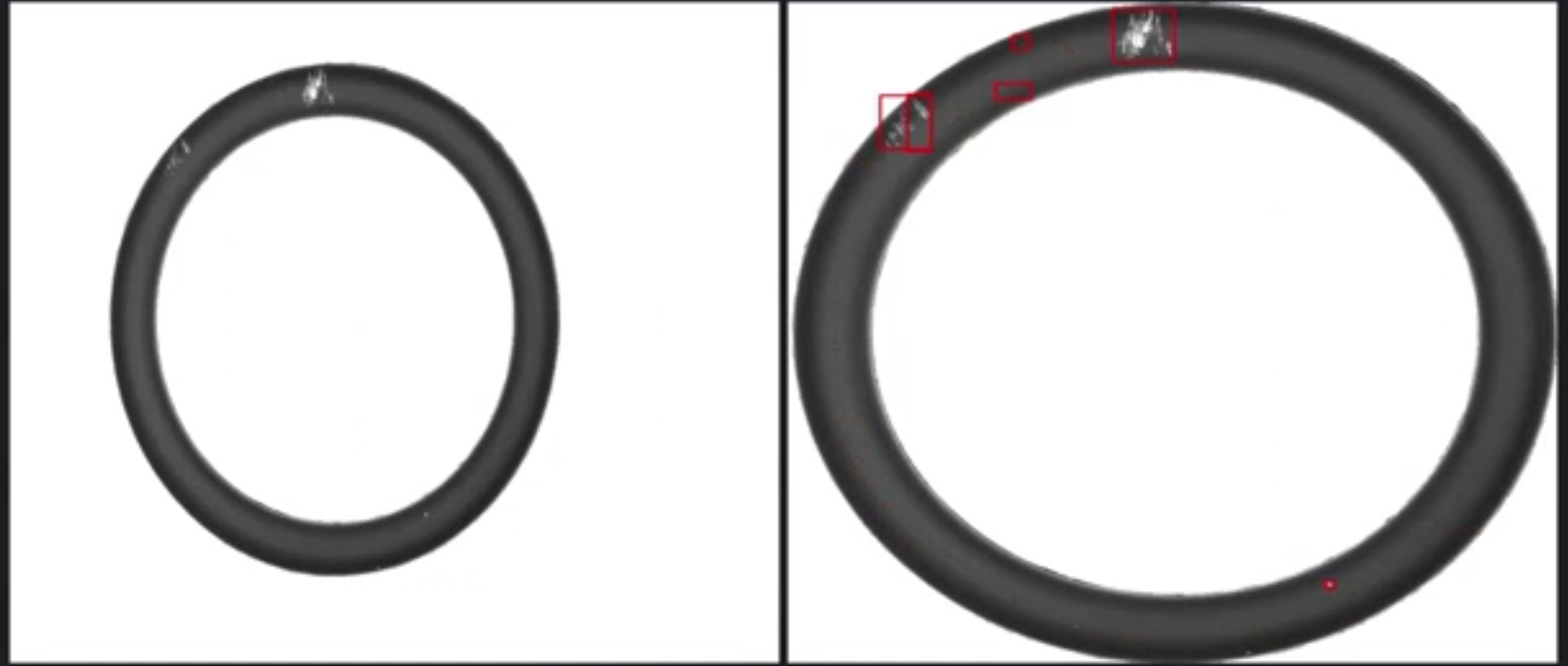 橡膠圈密封圈外觀缺陷視覺檢測-機(jī)器視覺_視覺檢測設(shè)備_3D視覺_缺陷檢測
