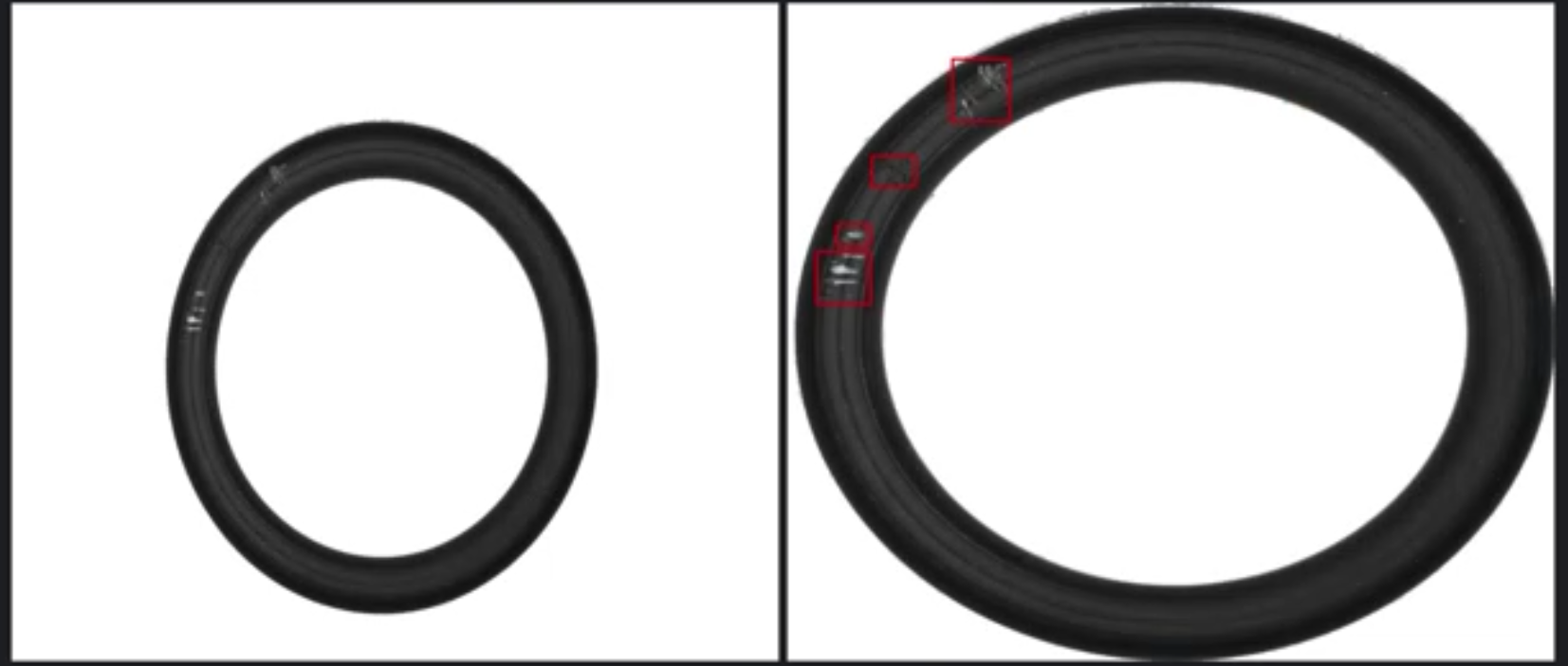橡膠圈密封圈外觀缺陷視覺檢測-機(jī)器視覺_視覺檢測設(shè)備_3D視覺_缺陷檢測