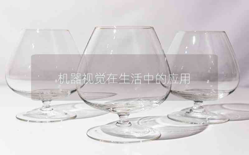 機(jī)器視覺在生活中的應(yīng)用