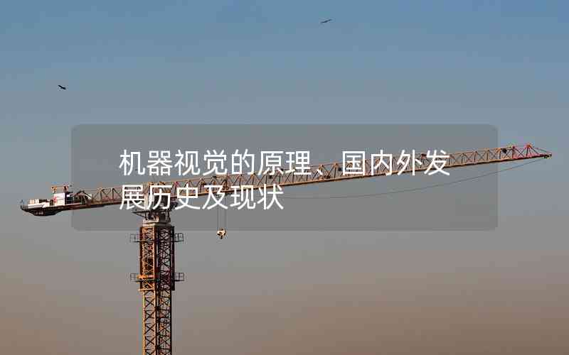 機器視覺的原理、國內外發(fā)展歷史及現(xiàn)狀