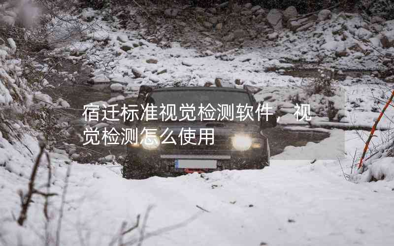 宿遷標(biāo)準(zhǔn)視覺檢測軟件，視覺檢測怎么使用