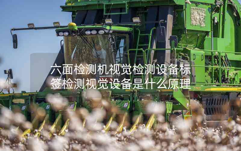 六面檢測機(jī)視覺檢測設(shè)備標(biāo)簽檢測視覺設(shè)備是什么原理