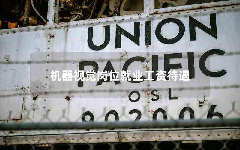 機(jī)器視覺崗位就業(yè)工資待遇