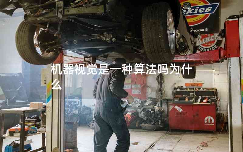 機(jī)器視覺(jué)是一種算法嗎為什么