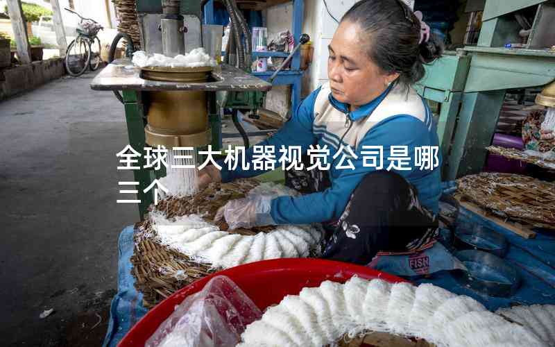 全球三大機(jī)器視覺公司是哪三個(gè)