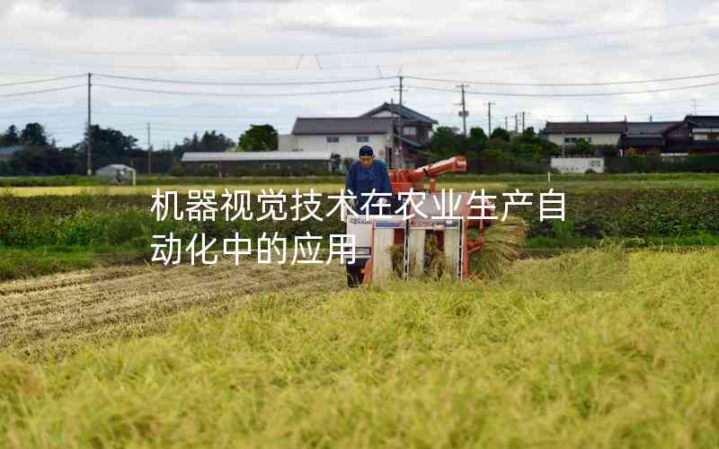 機器視覺技術在農業(yè)生產自動化中的應用
