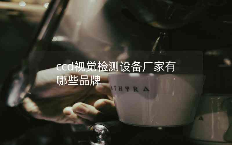 ccd視覺檢測設備廠家有哪些品牌
