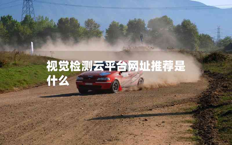 視覺檢測云平臺網址推薦是什么