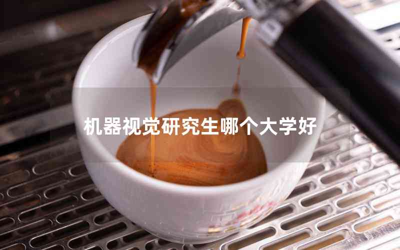 機(jī)器視覺研究生哪個大學(xué)好