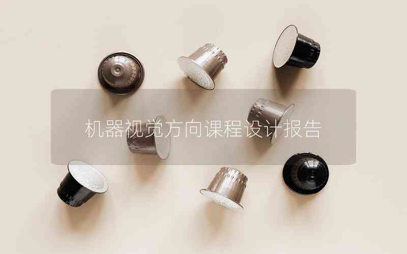 機(jī)器視覺(jué)方向課程設(shè)計(jì)報(bào)告