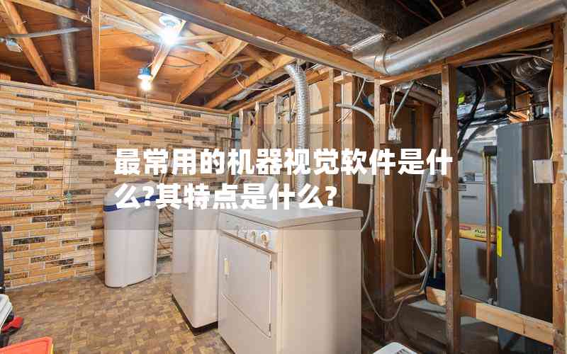 最常用的機(jī)器視覺軟件是什么?其特點(diǎn)是什么?
