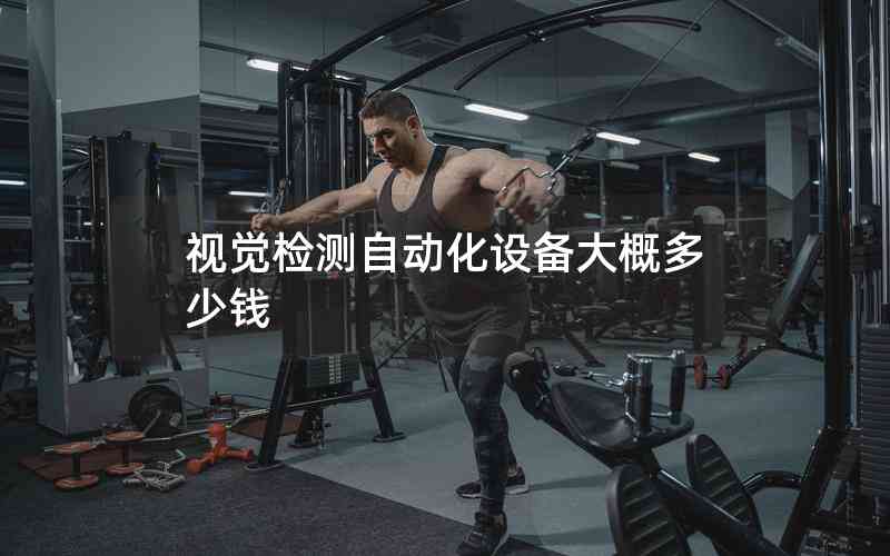 視覺檢測自動化設備大概多少錢