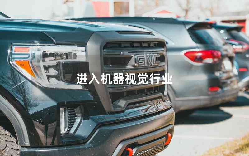 進入機器視覺行業(yè)