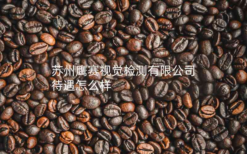 蘇州鷹賽視覺檢測有限公司待遇怎么樣