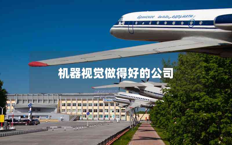 機器視覺做得好的公司