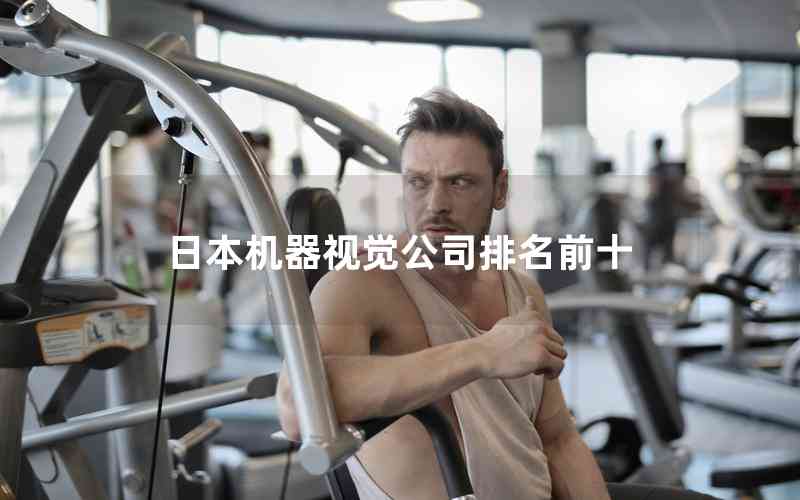 日本機(jī)器視覺公司排名前十