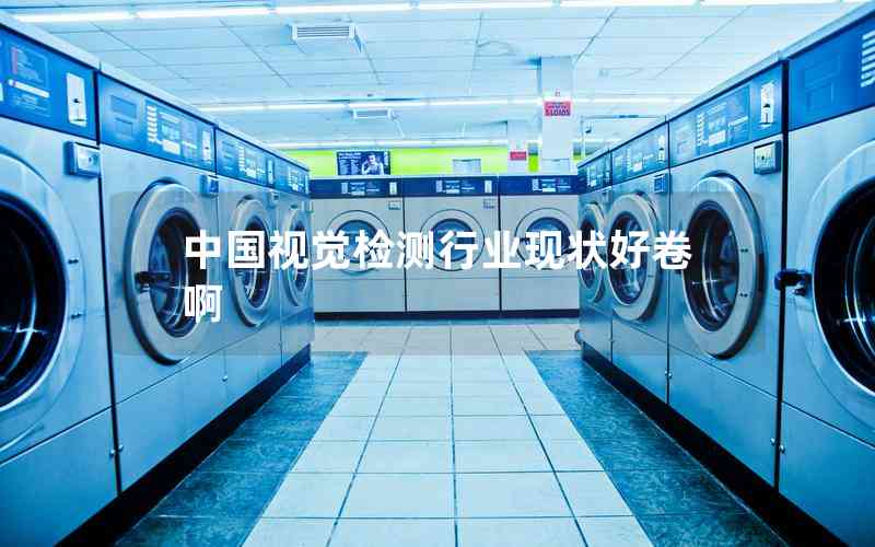 中國(guó)視覺(jué)檢測(cè)行業(yè)現(xiàn)狀好卷啊