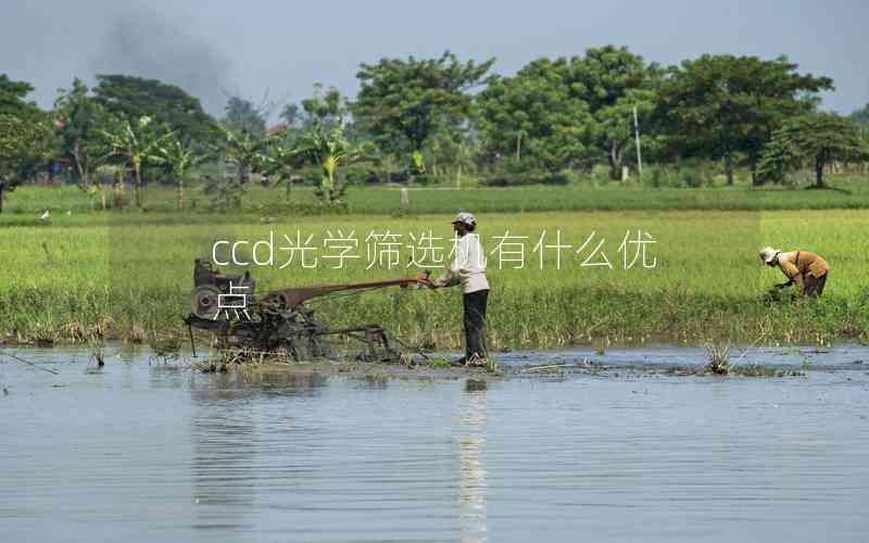 ccd光學(xué)篩選機(jī)有什么優(yōu)點