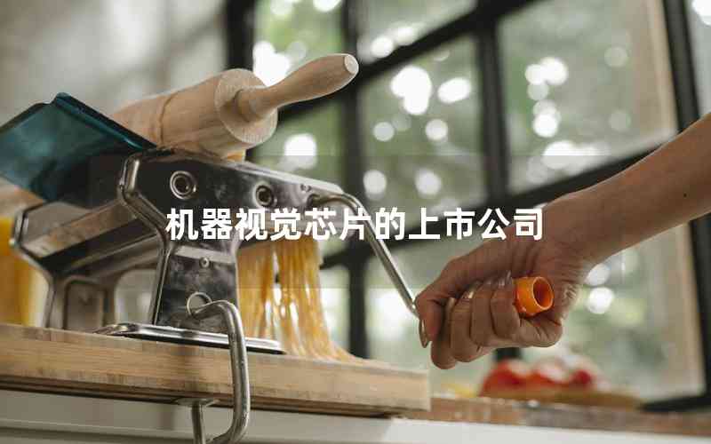 機(jī)器視覺(jué)芯片的上市公司