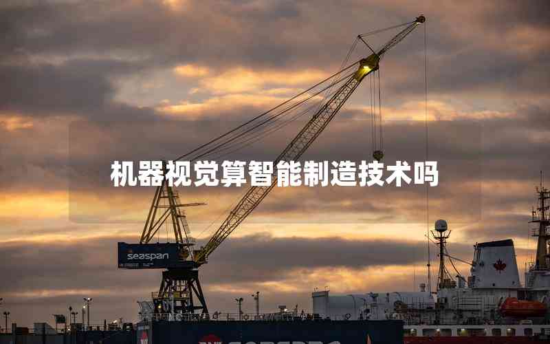 機(jī)器視覺算智能制造技術(shù)嗎