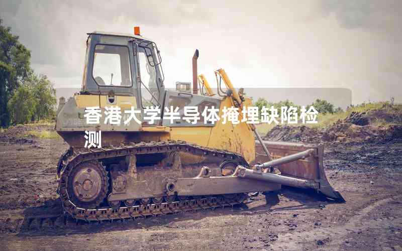 香港大學(xué)半導(dǎo)體掩埋缺陷檢測(cè)