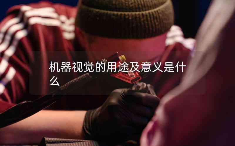 機器視覺的用途及意義是什么