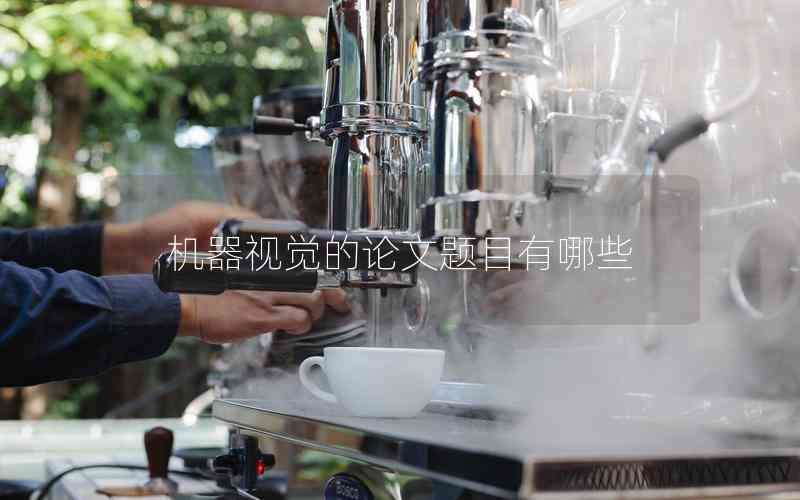 機(jī)器視覺的論文題目有哪些