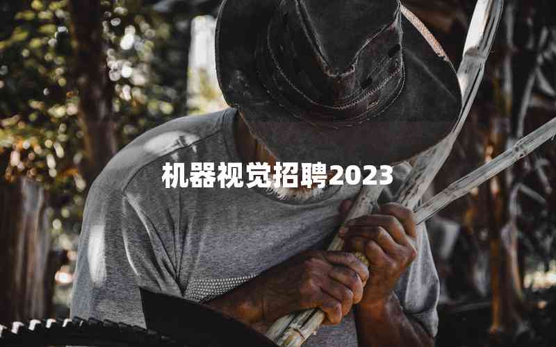 機器視覺招聘2023