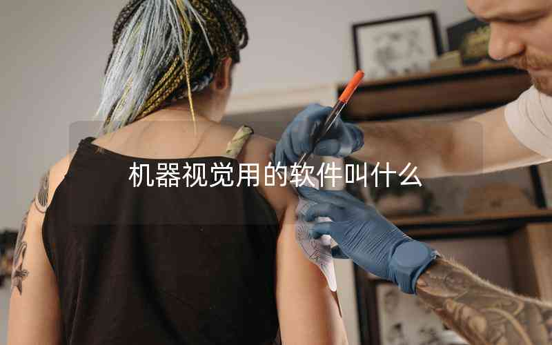 機(jī)器視覺用的軟件叫什么