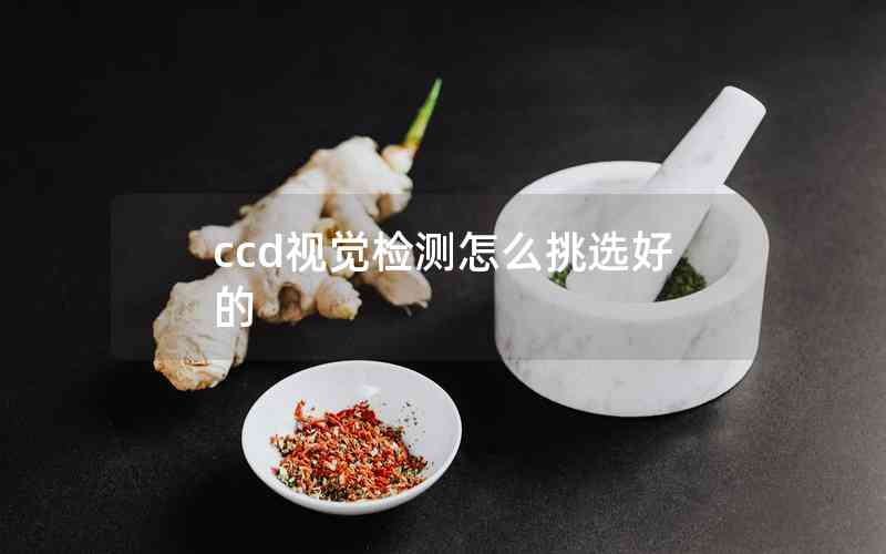ccd視覺檢測(cè)怎么挑選好的