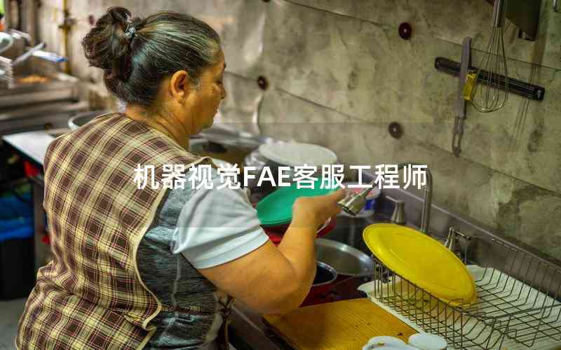 機器視覺FAE客服工程師