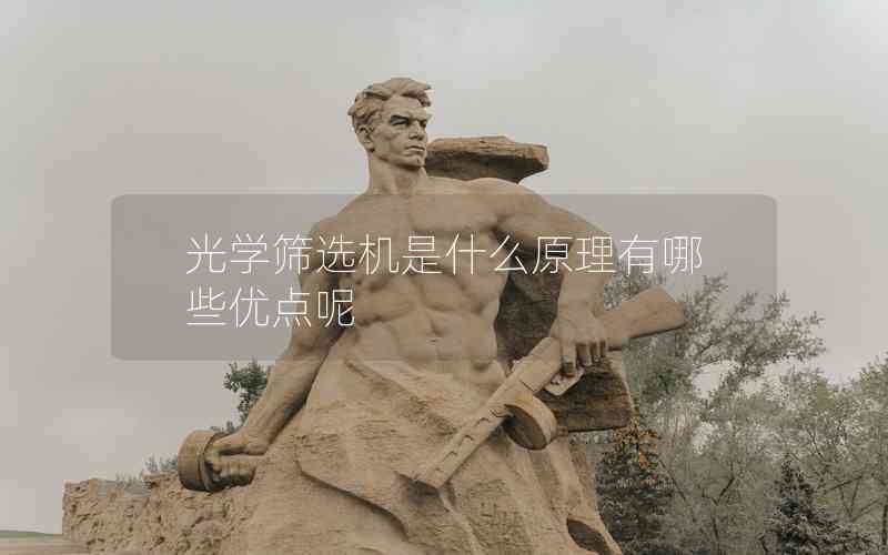 光學(xué)篩選機(jī)是什么原理有哪些優(yōu)點(diǎn)呢