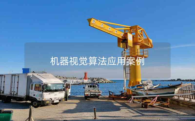 機器視覺算法應用案例