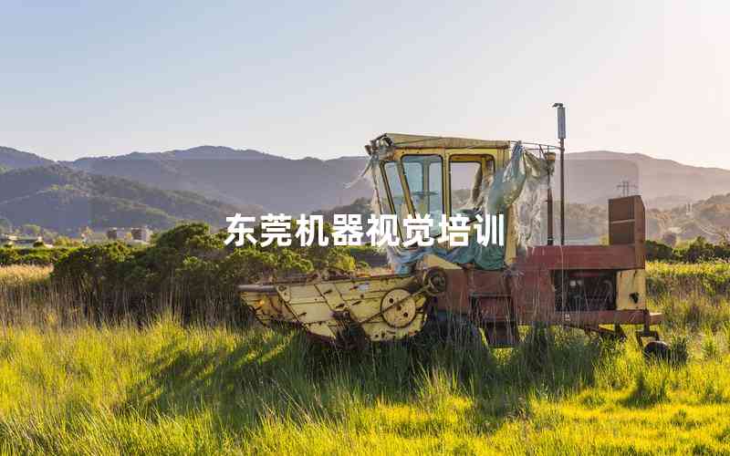 東莞機(jī)器視覺培訓(xùn)