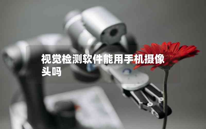 視覺(jué)檢測(cè)軟件能用手機(jī)攝像頭嗎